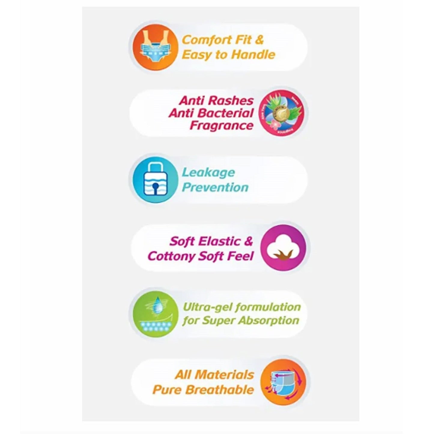 Medium Champs Dry Pants Style Diaper- Medium (10 Pcs) Best For Travel  Absorption Champs Baby Diapers Champs Soft And Dry Baby Diaper Pants (M 10 Pcs ) Wukusy