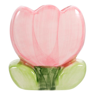 VILLCASE Tulip Pen Holder, Cute Pencil Stand Case Pencil Cups Makeup Brush Holder Desk Organizer Small Stationery Organizer for Home Office