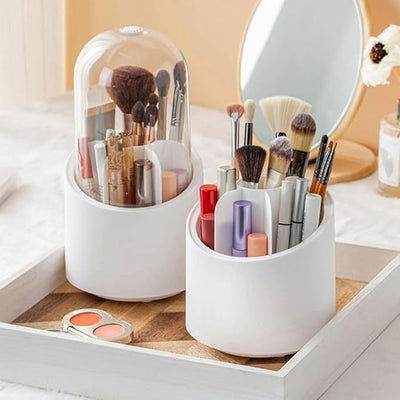360 Rotating Makeup Brush Holder