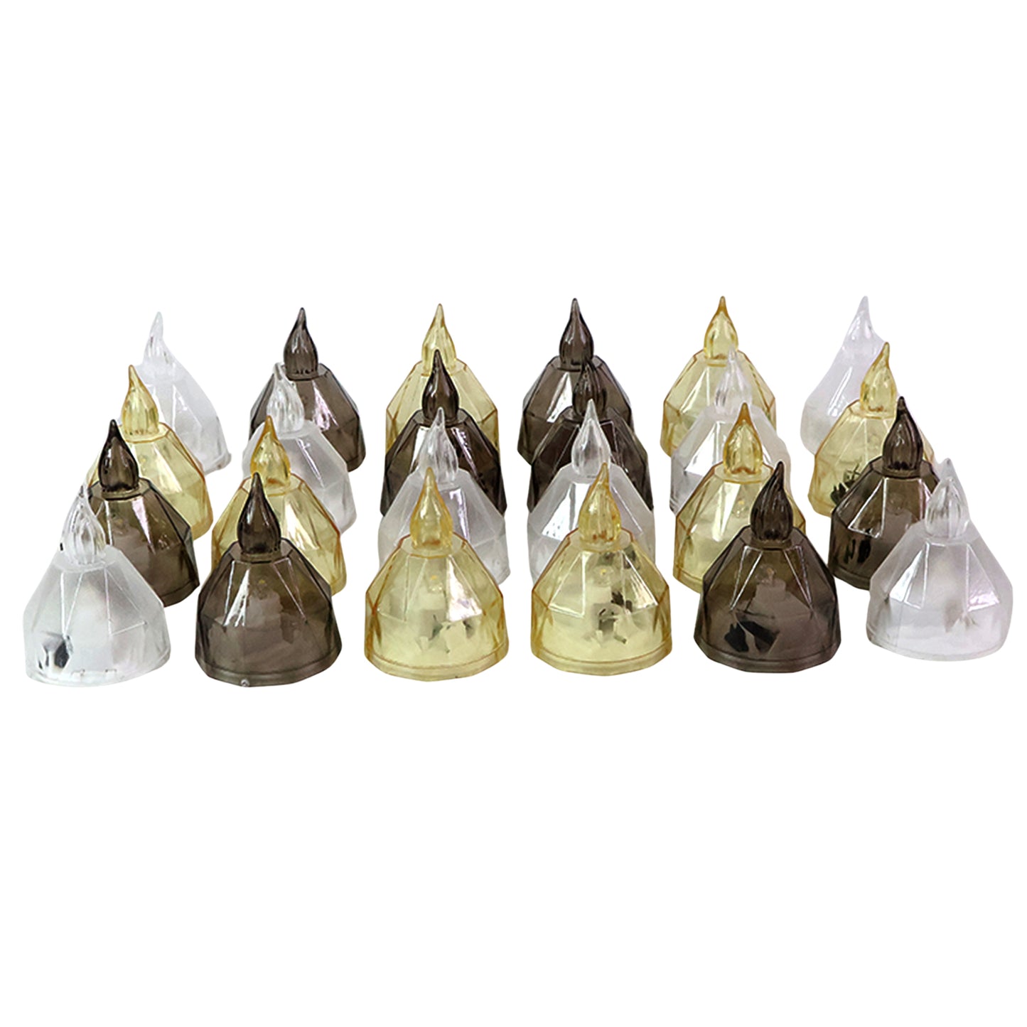 Premium 24 Piece Led Candle Lights Set Flameless Decorative Tealight Candles