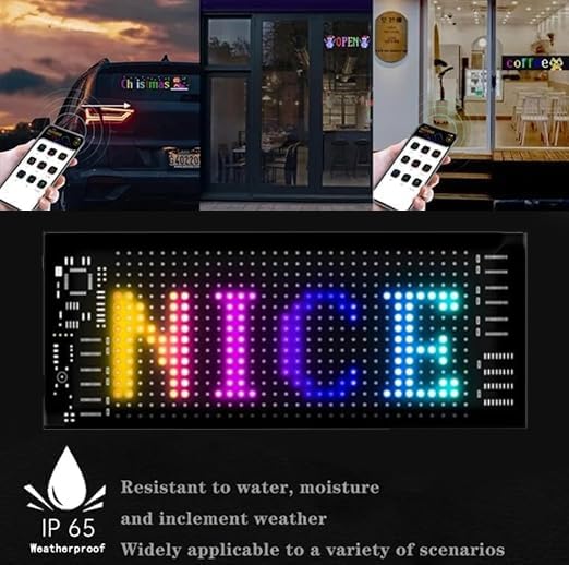 Car Led Matrix Panel Howzhat