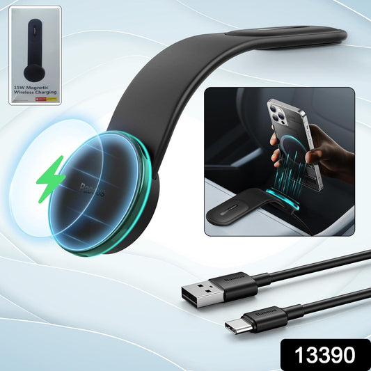 Car Mount Charger 15w Wireless Car Charger Phone Holder (1 Set) Wukusy