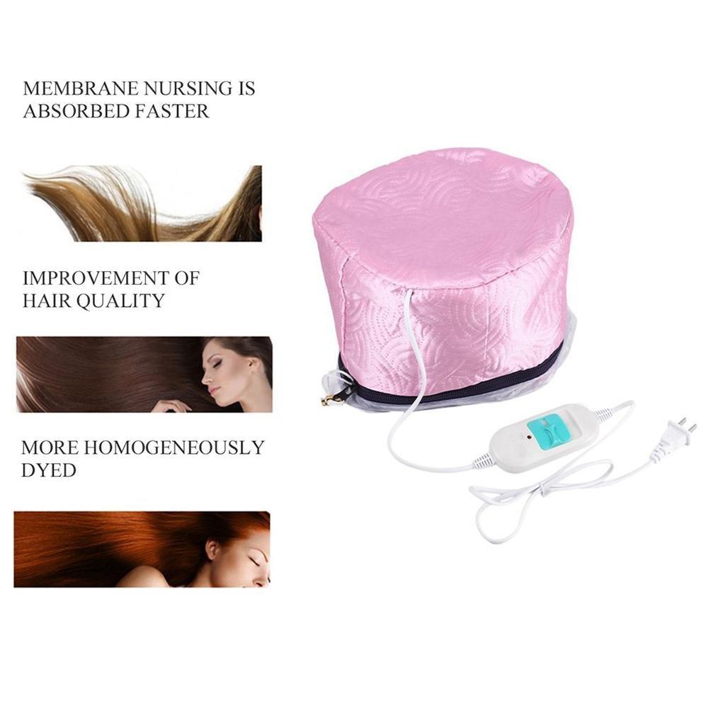 352 Thermal Head Spa Cap Treatment With Beauty Steamer Nourishing Heating Cap Wukusy