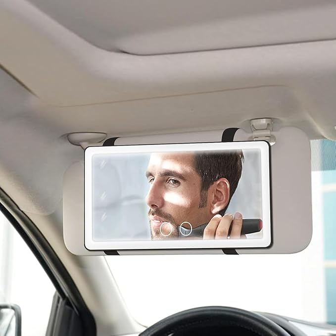 LED Car Vanity Mirror Howzhat