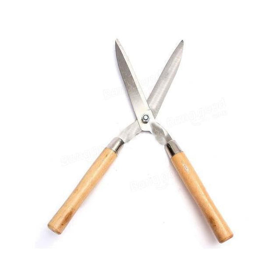 455 Wooden Handle Hedge Shears Bush Clipper Wukusy