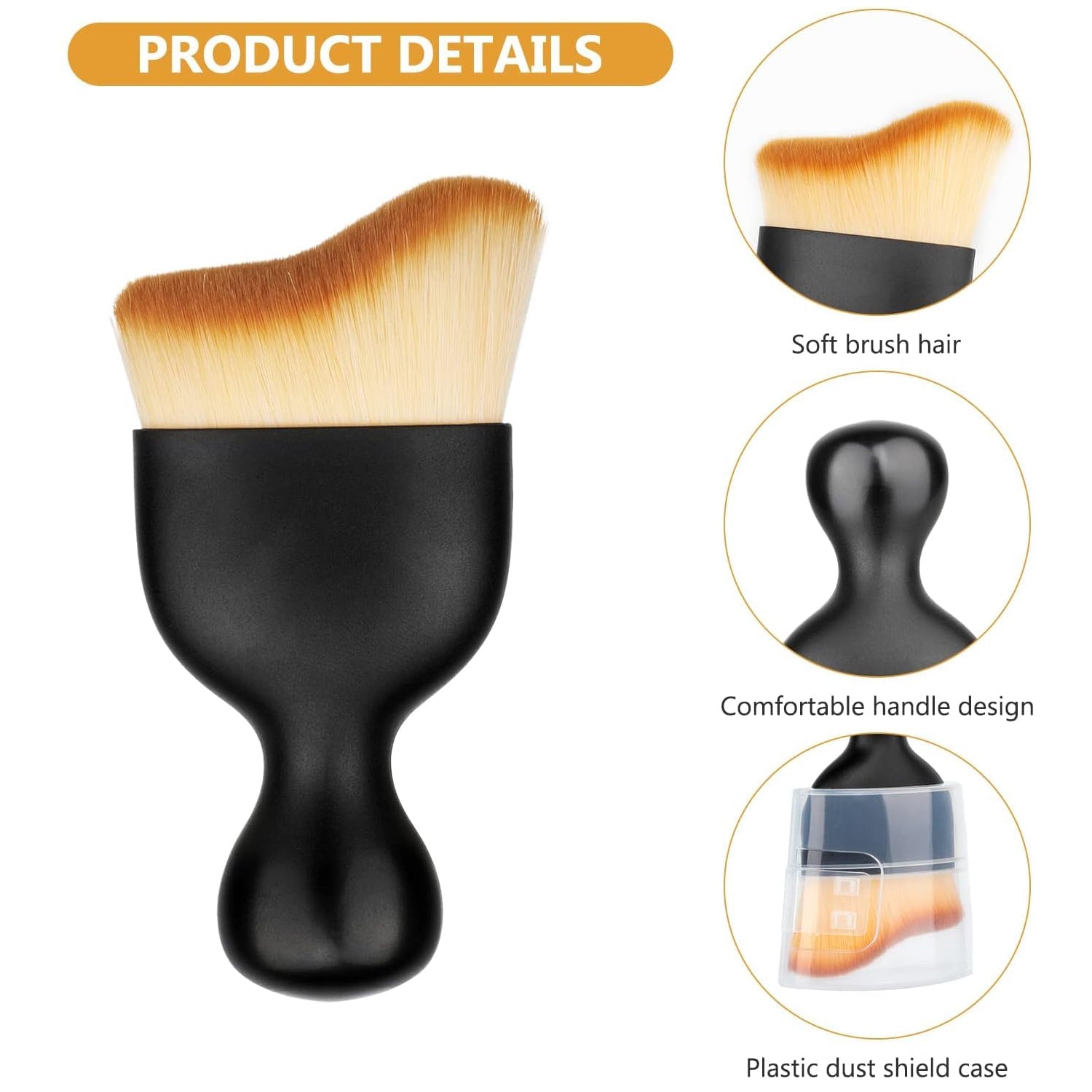 Mini Car Interior Cleaning Soft Brush -car Cleaning Brushes Duster (1 Pc) Wukusy