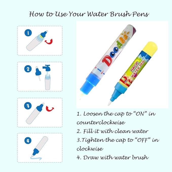 Water Drawing Mat (70*50 cms) Howzhat