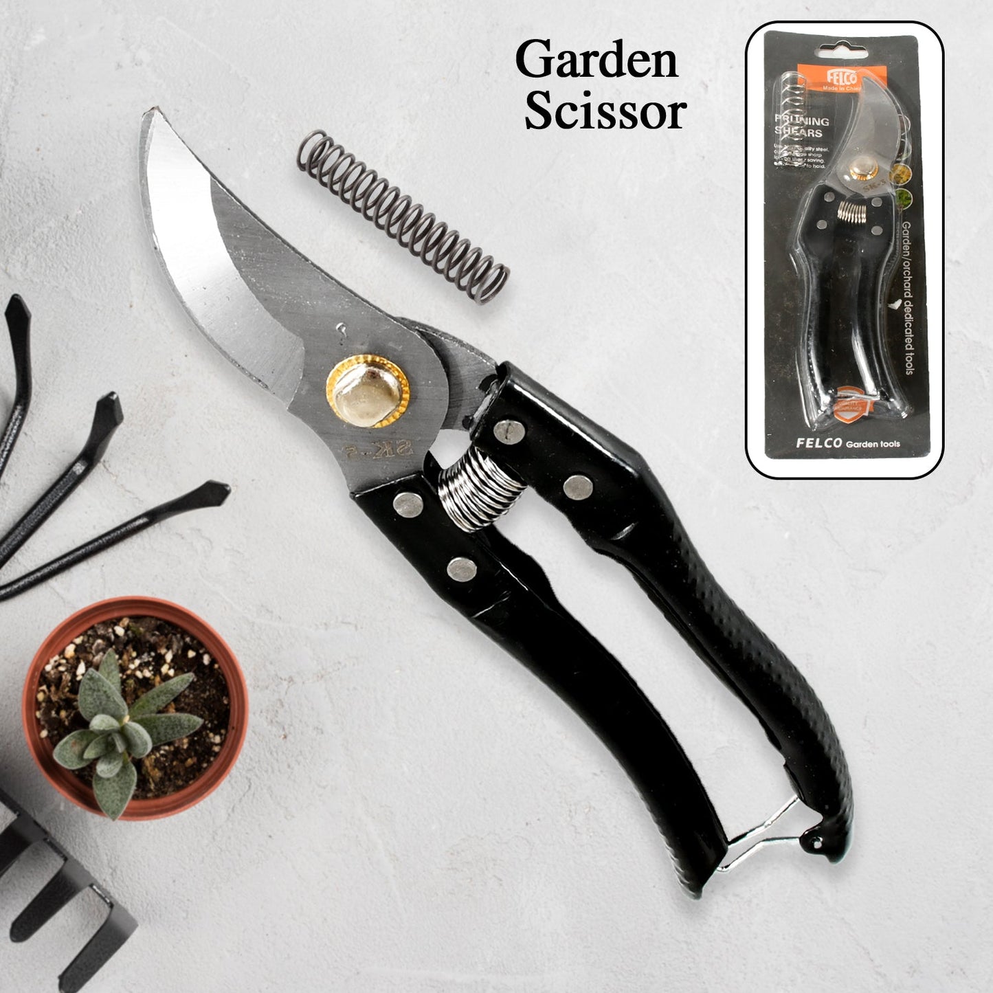 582 Garden Shears Pruners Scissor Wukusy