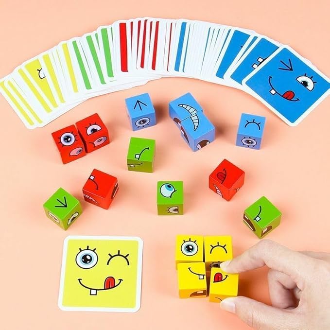 Face Change Cube Game Howzhat