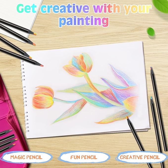 Rainbow Pencil Set Howzhat