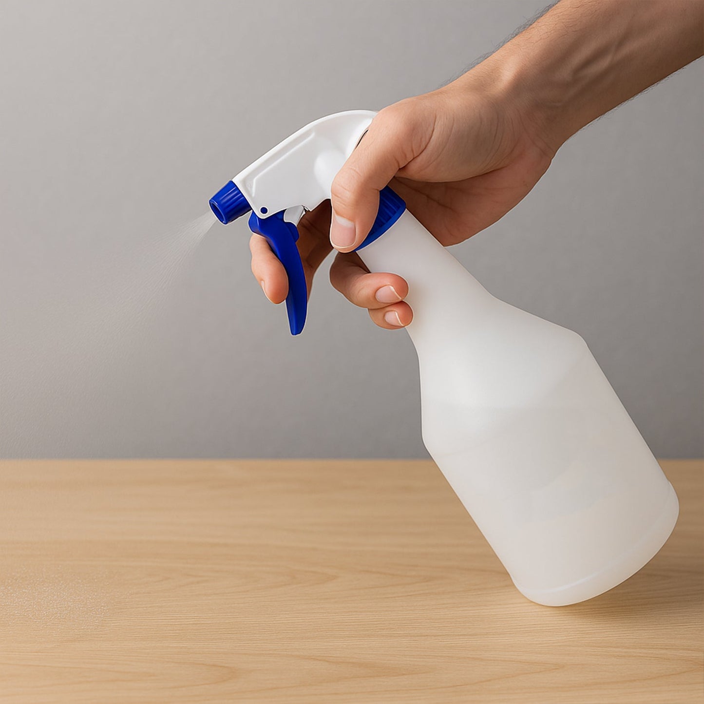 Multipurpose Plastic Trigger Spray Bottle (1 L) Wukusy