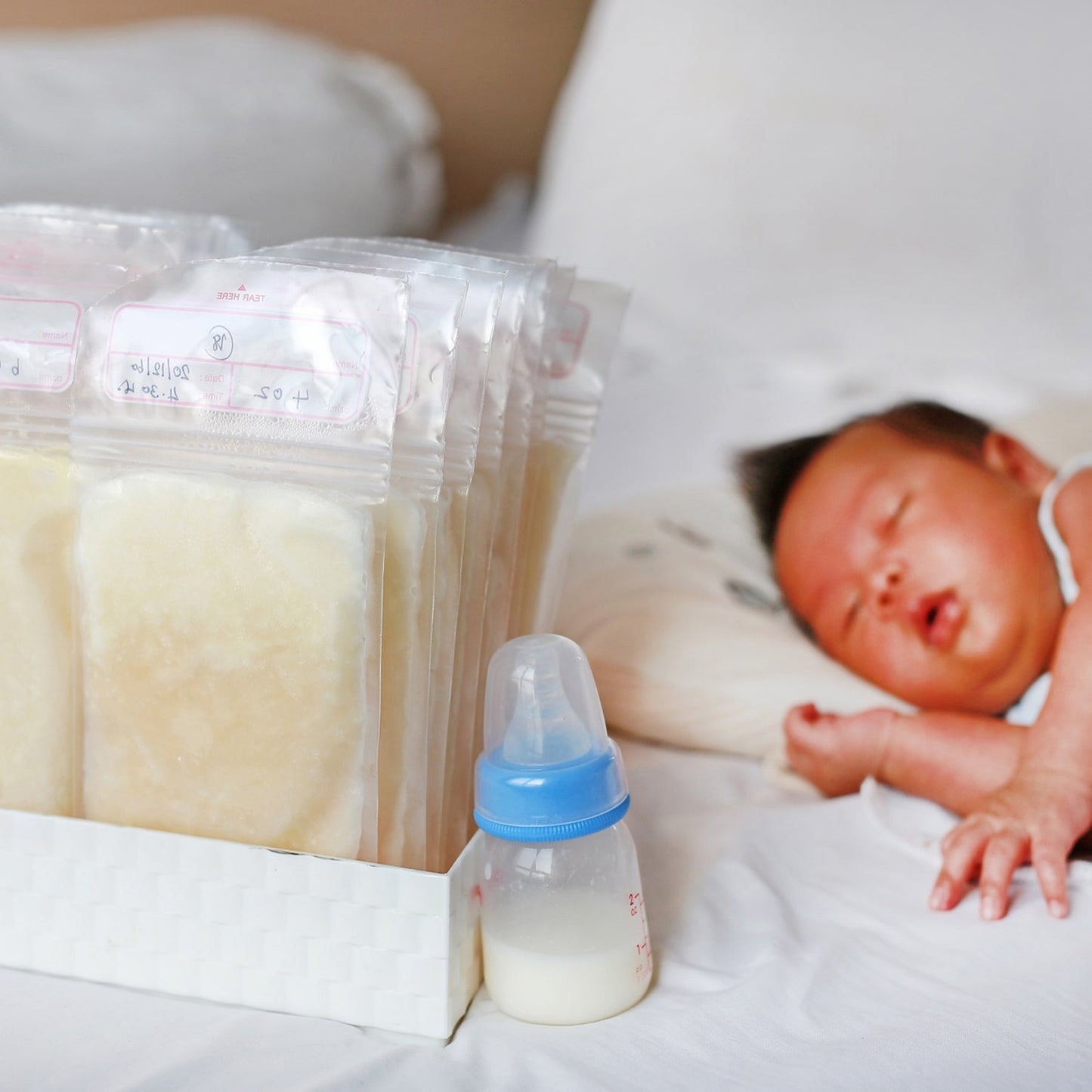 Breastmilk Storage Bags Double Zipper Seal (1 Pc) Wukusy