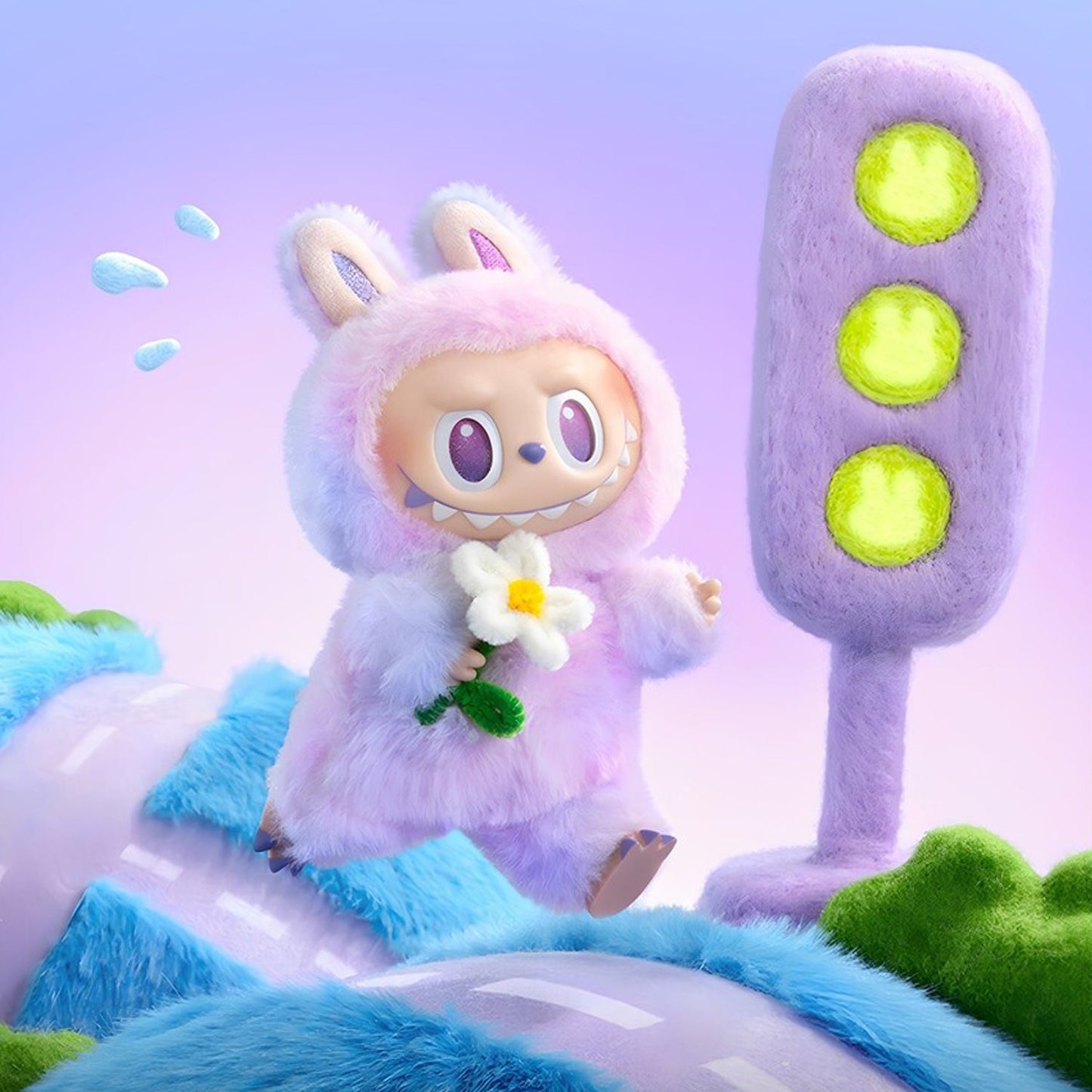 Plush Toy Cartoon Keychain With Hook Assorted Colorful Animal Design  1 Pc (Mix Design) Wukusy