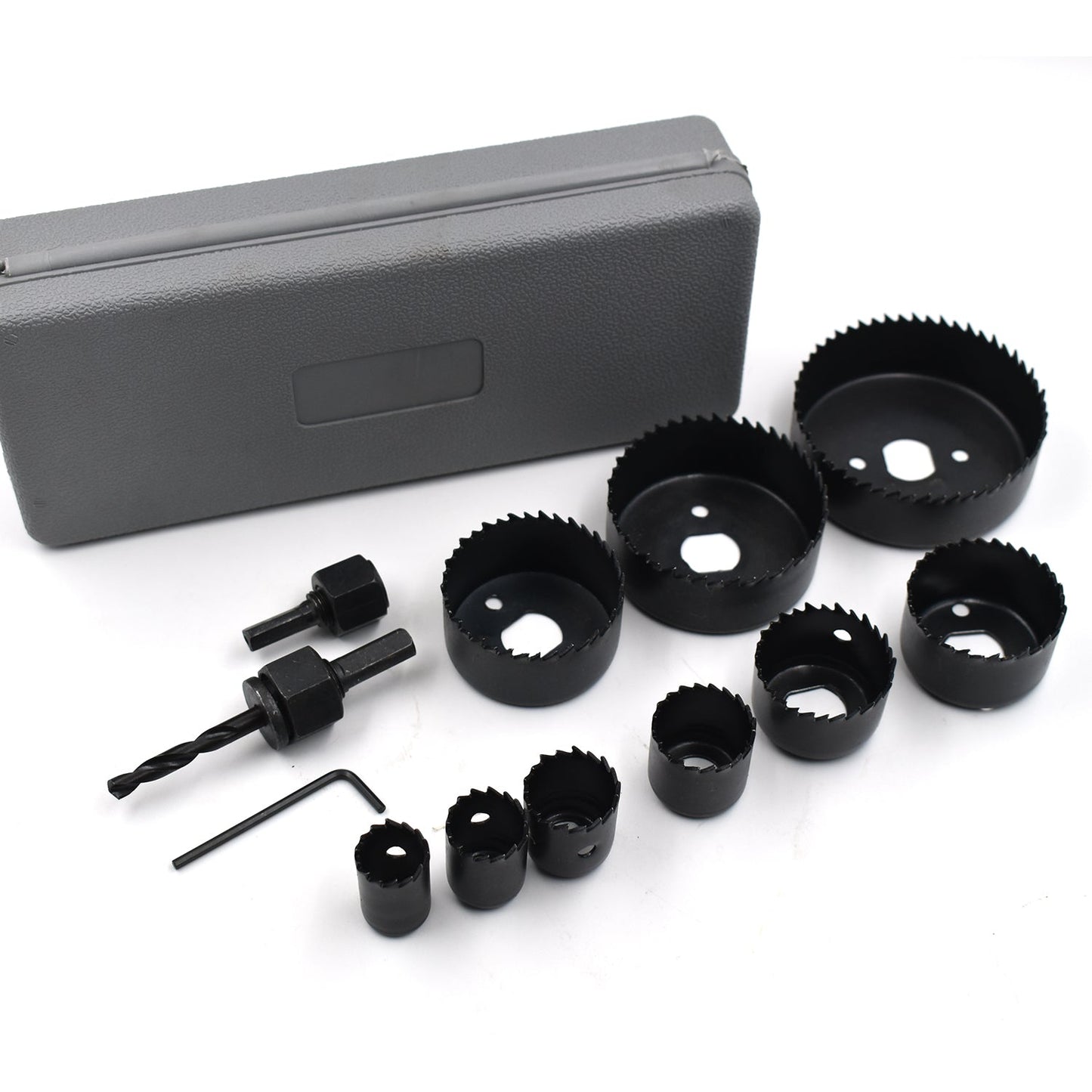 12 Pcs 19-64mm Hole Saw Kit Wukusy