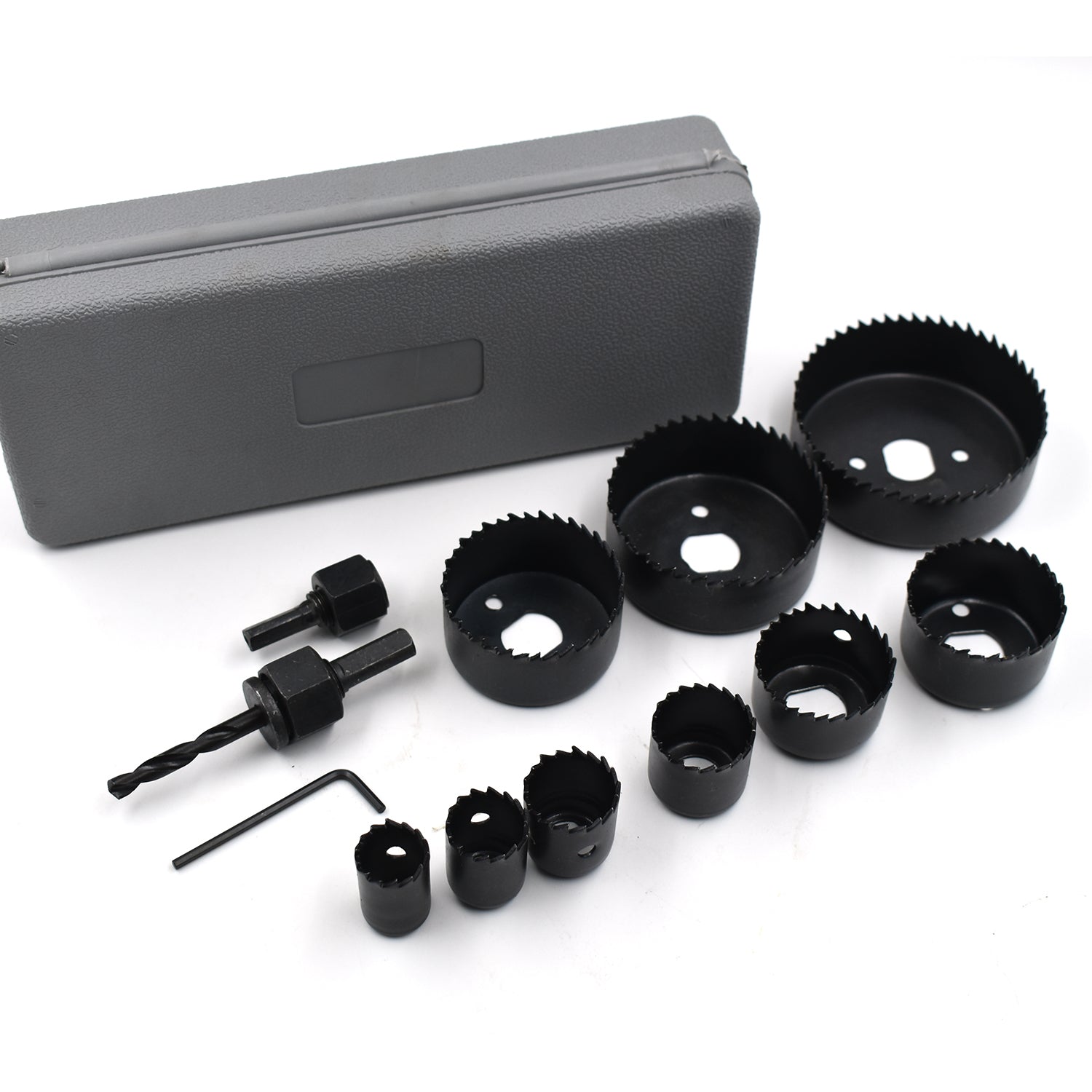 12 Pcs 19-64mm Hole Saw Kit Wukusy