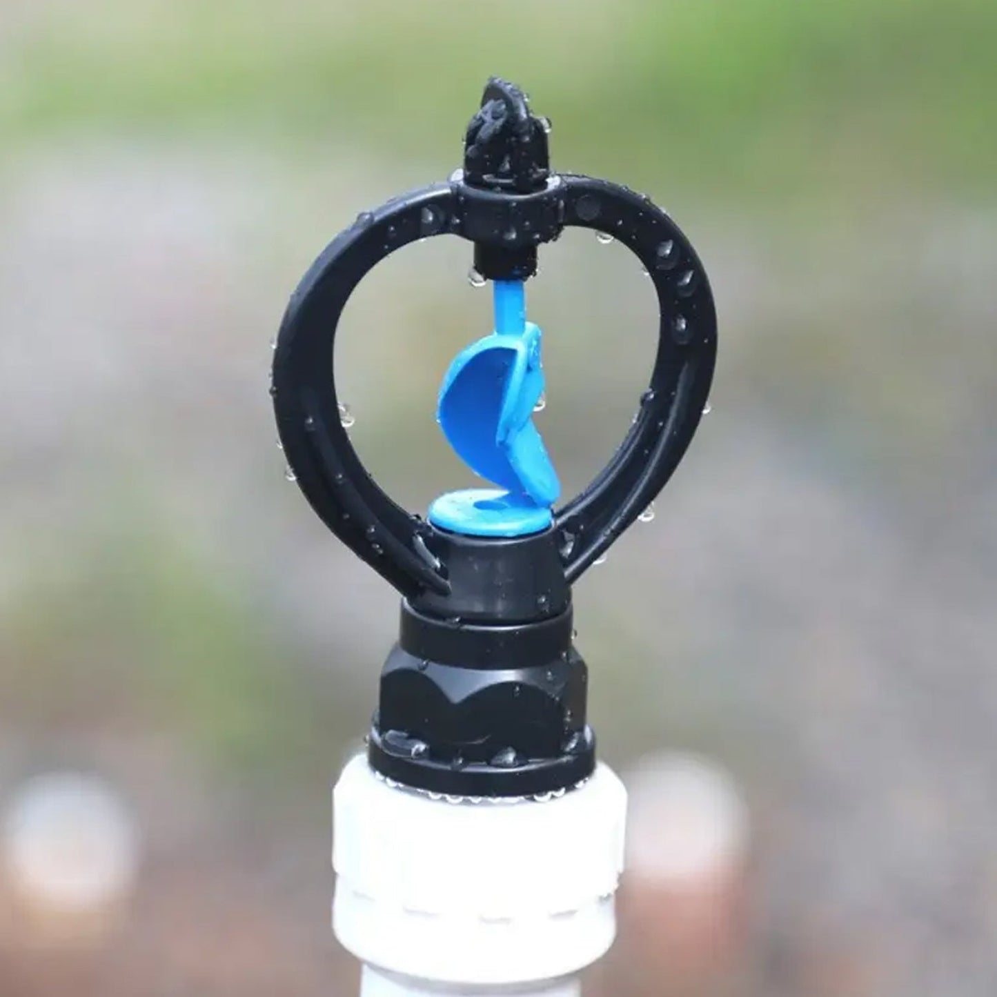 Rotating Irrigation Sprinkler Plastic Spray Nozzle Butterflies Rain Shaped (1 Pc) Wukusy