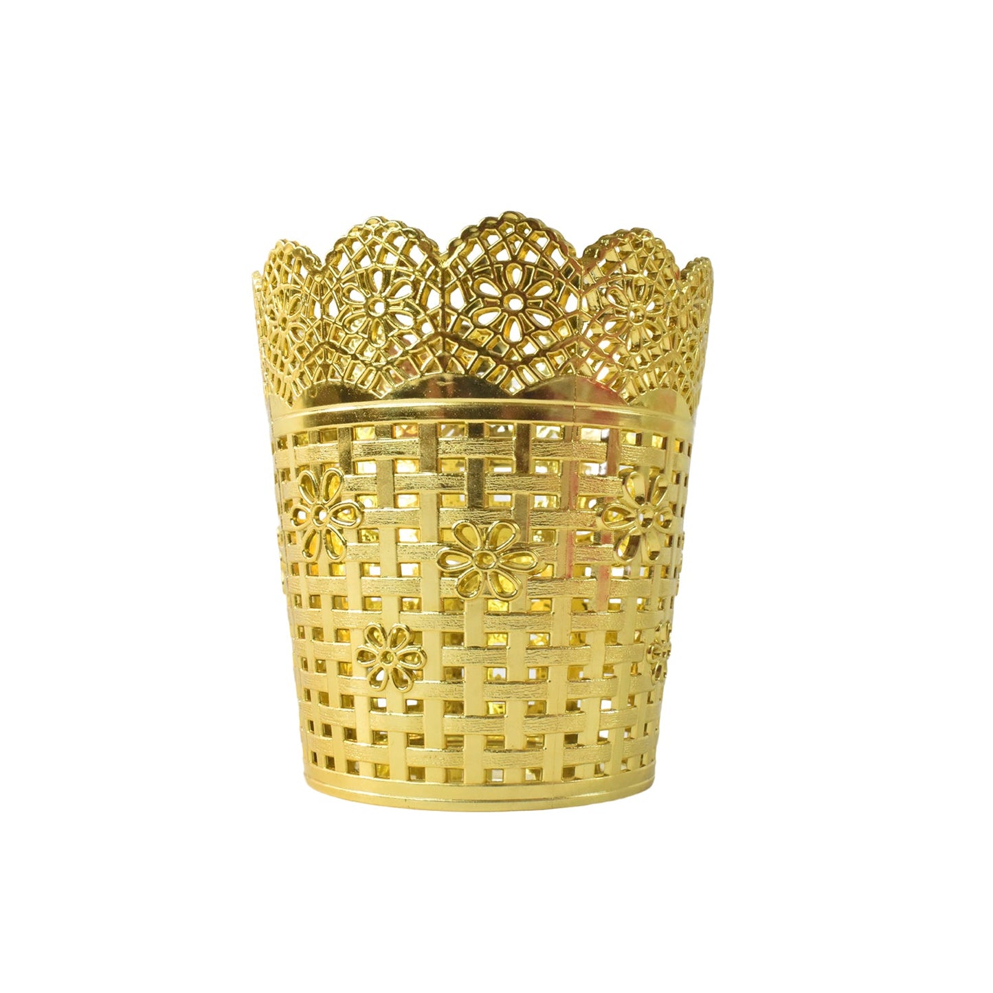 Pen Holder Office Desk Metal Mesh Pen Stand (1 Pc) Wukusy