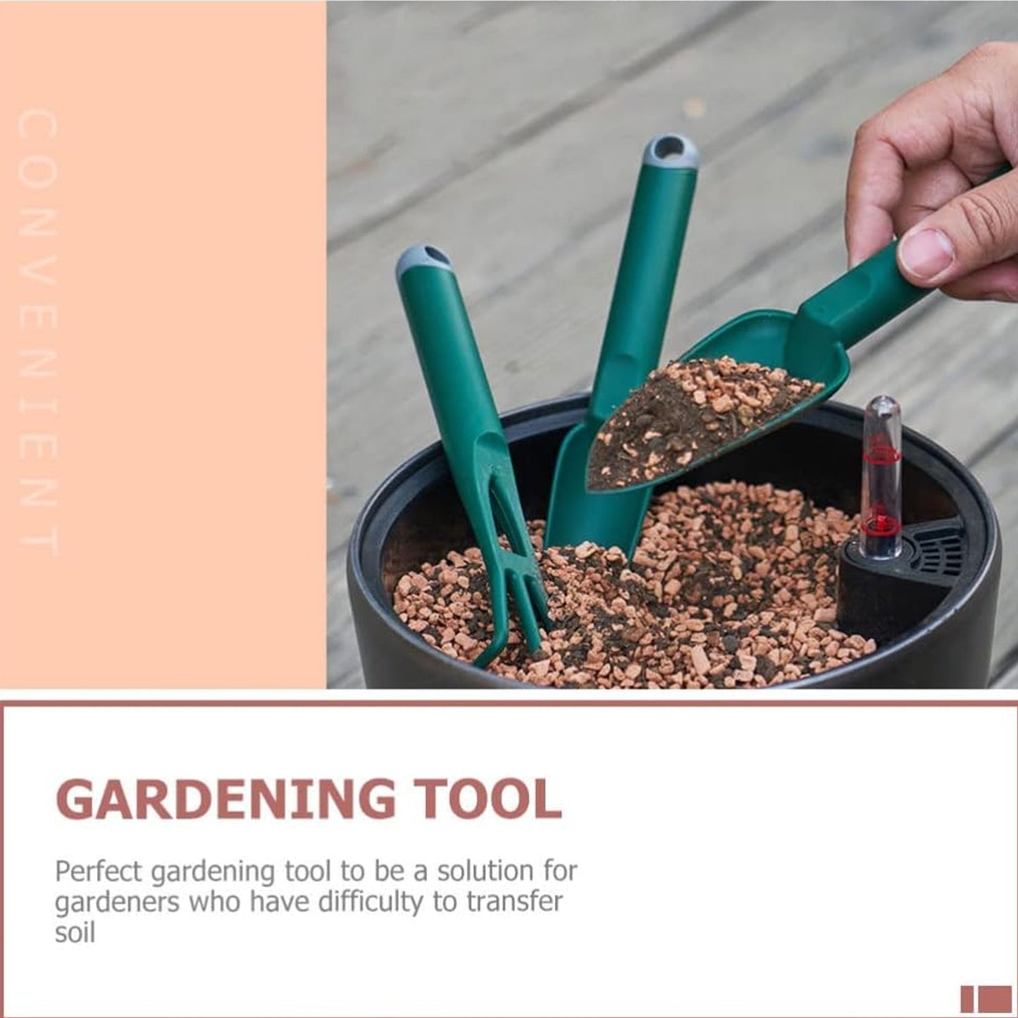 9147 Garden Tool Planter Tool Garden Trowel Tools Small Gardening Hand Mini Gardening Tool Heavy Duty Gardening Tool Potting Tools Garden Hand Trowel For Digging Planting Wukusy