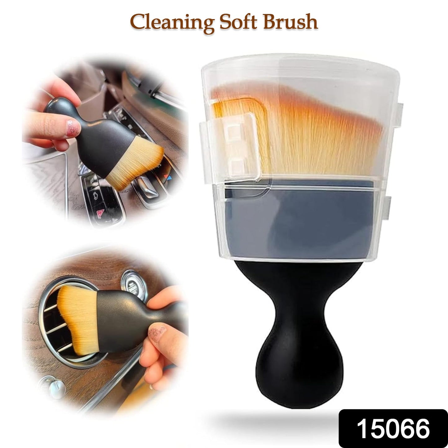 Mini Car Interior Cleaning Soft Brush -car Cleaning Brushes Duster (1 Pc) Wukusy