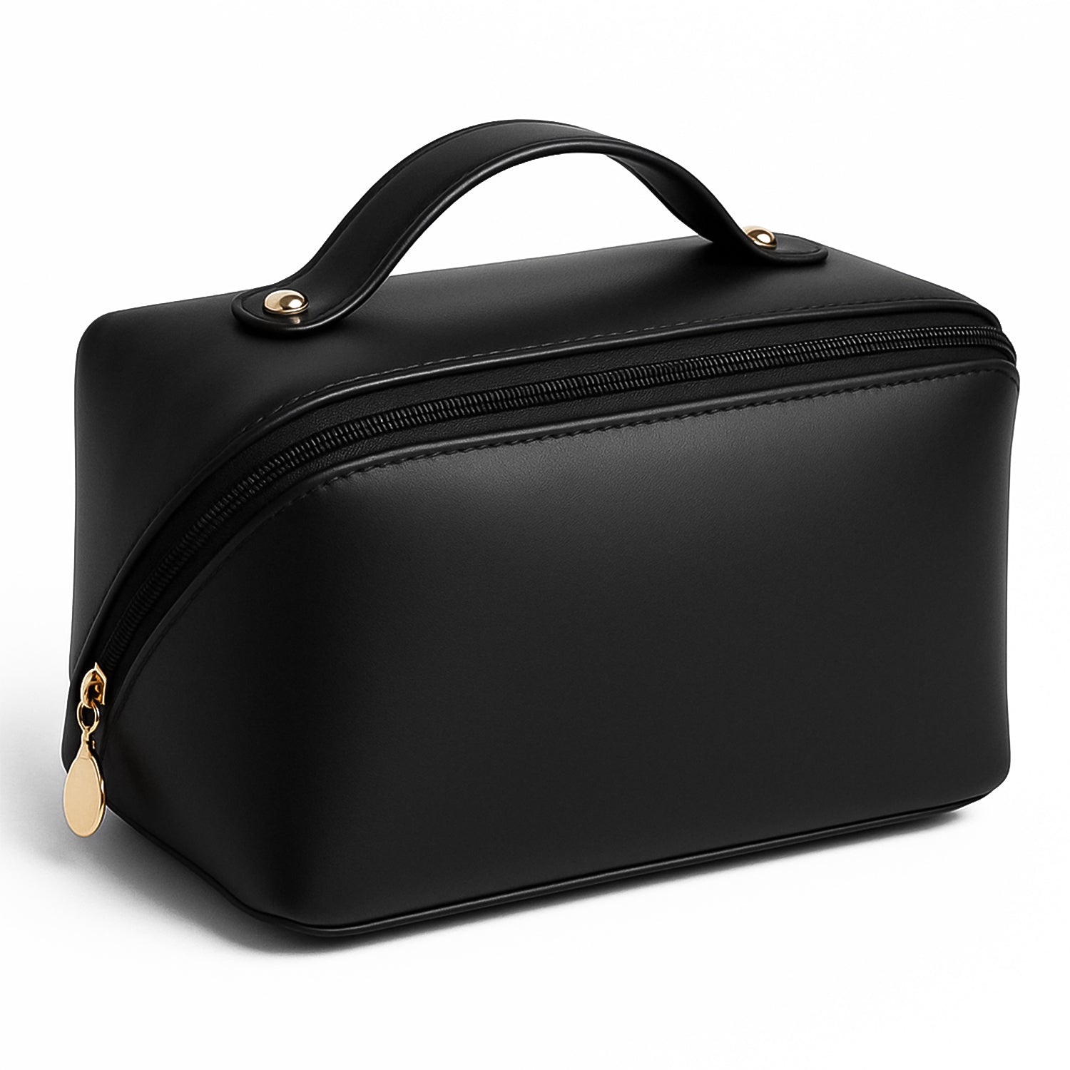 Premium Travel Makeup  Toiletry Organizer Pouch With Zipper  Handle(1 Pc) Wukusy