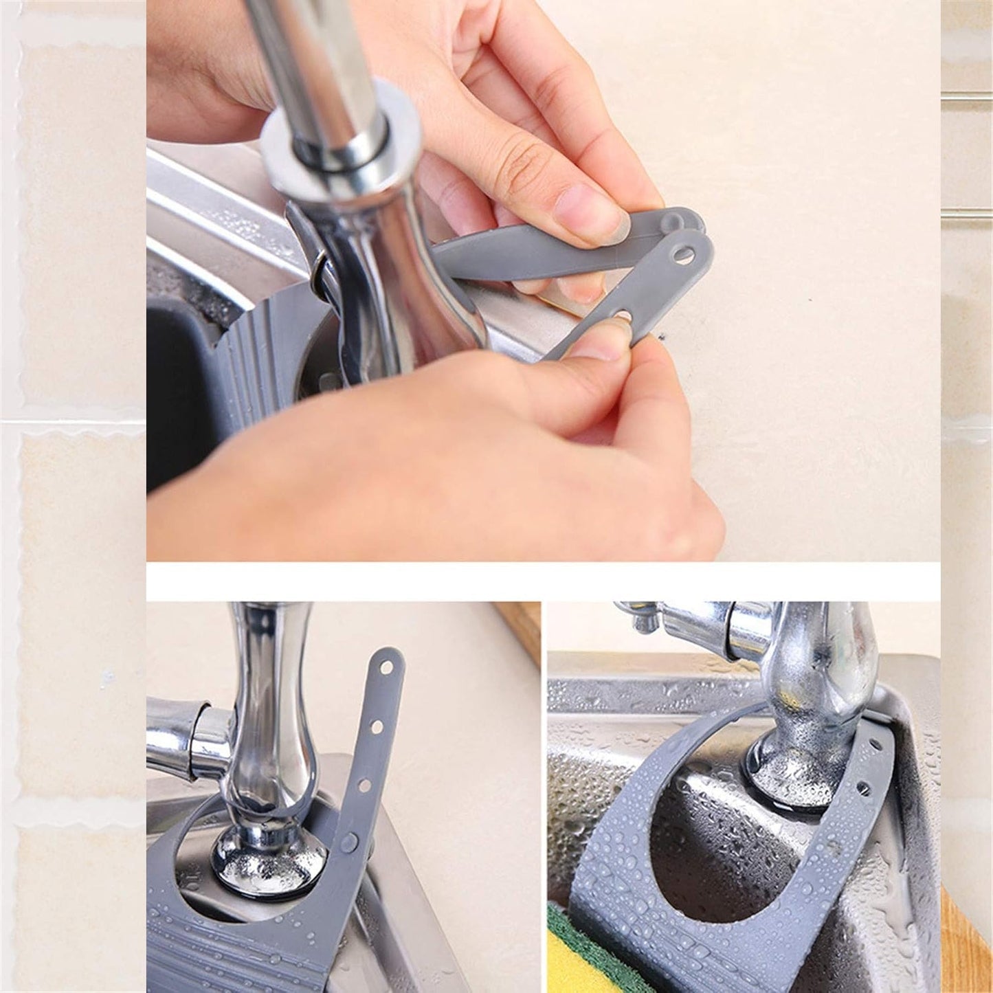 Multifunctional Kitchen Sink Organiser Kitchen Sink Caddy (1 Pc) Wukusy