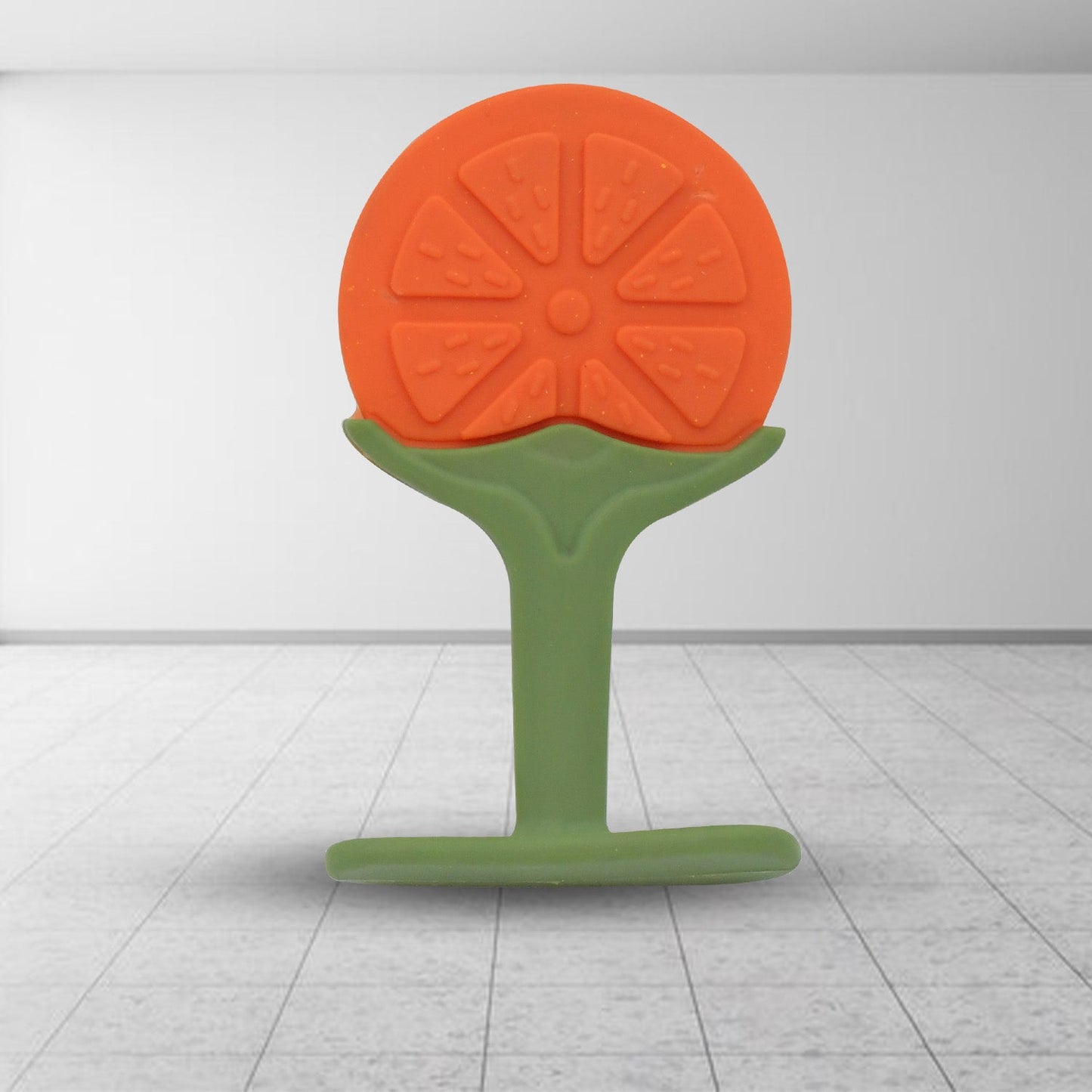 Baby Silicone Teether Fruit Teether For Toddlers100 Food Grade Silicone Teether Non-toxic Latex Free Suitable For Kids Above 3 Months (1 Pc ) Wukusy