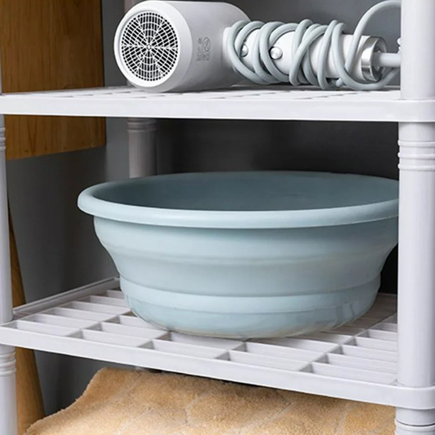 4089 4 Layer Multifunctional Storage Shelf Organizer Narrow Storage Rack For Kitchen Or Bathroom Wukusy
