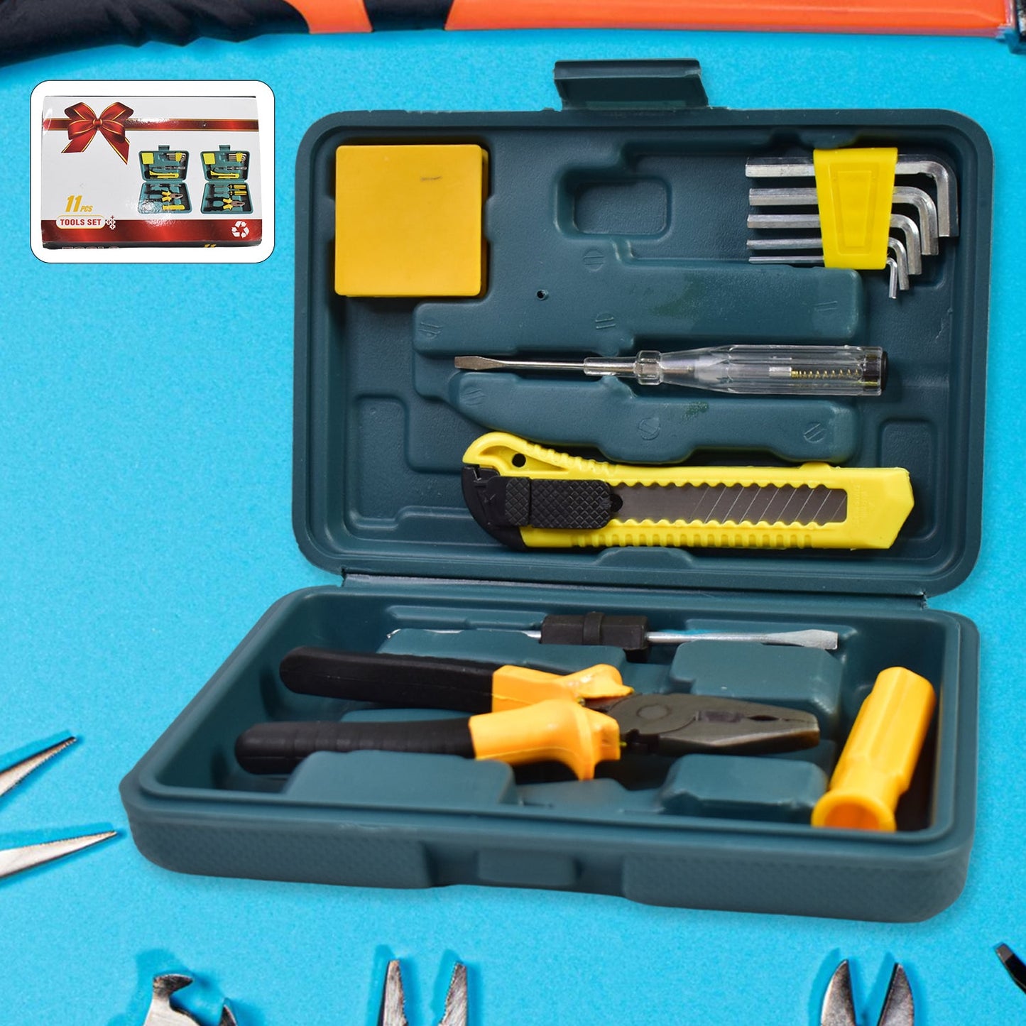 Multi Functional Hardware Tool Set (11 Pcs Set) Wukusy