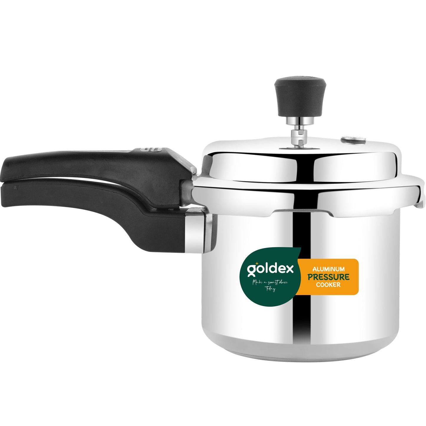 Aluminium Classic Goldex Pressure Cookers With Outer Lid (3 Litres) Wukusy
