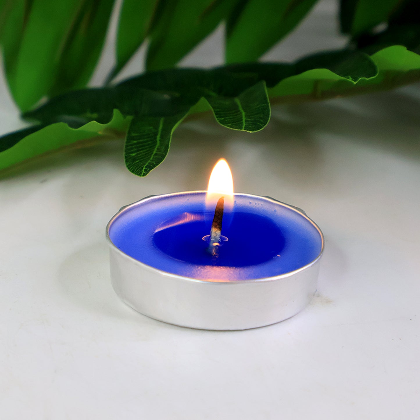 Blue Scented Tea Light Candles (25 Pc Set)