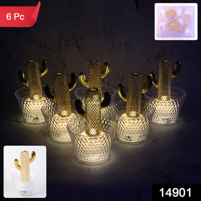 Led Flameless Decorative Candles (6 Pc)