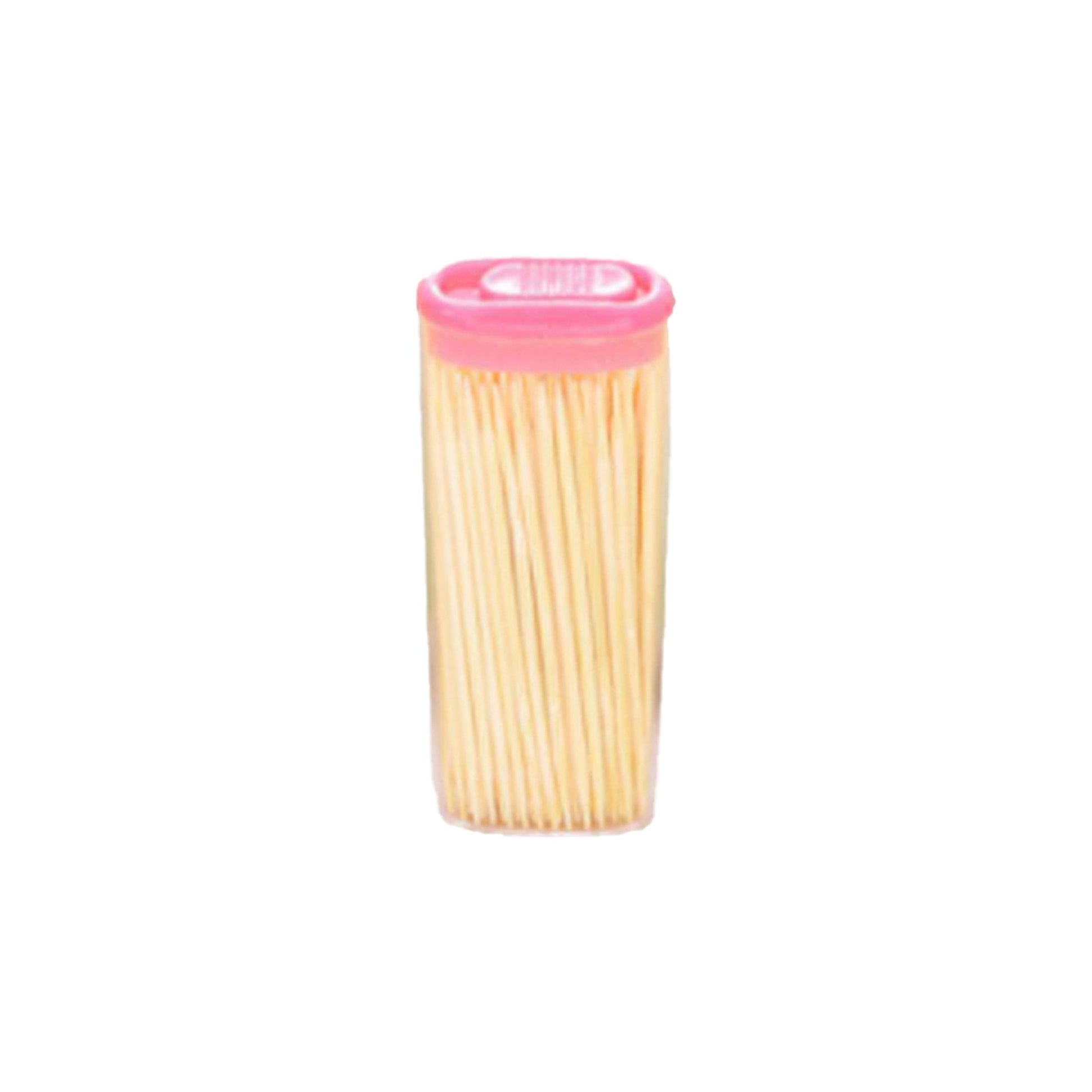 1095 Bamboo Toothpicks With Dispenser Boxq Wukusy