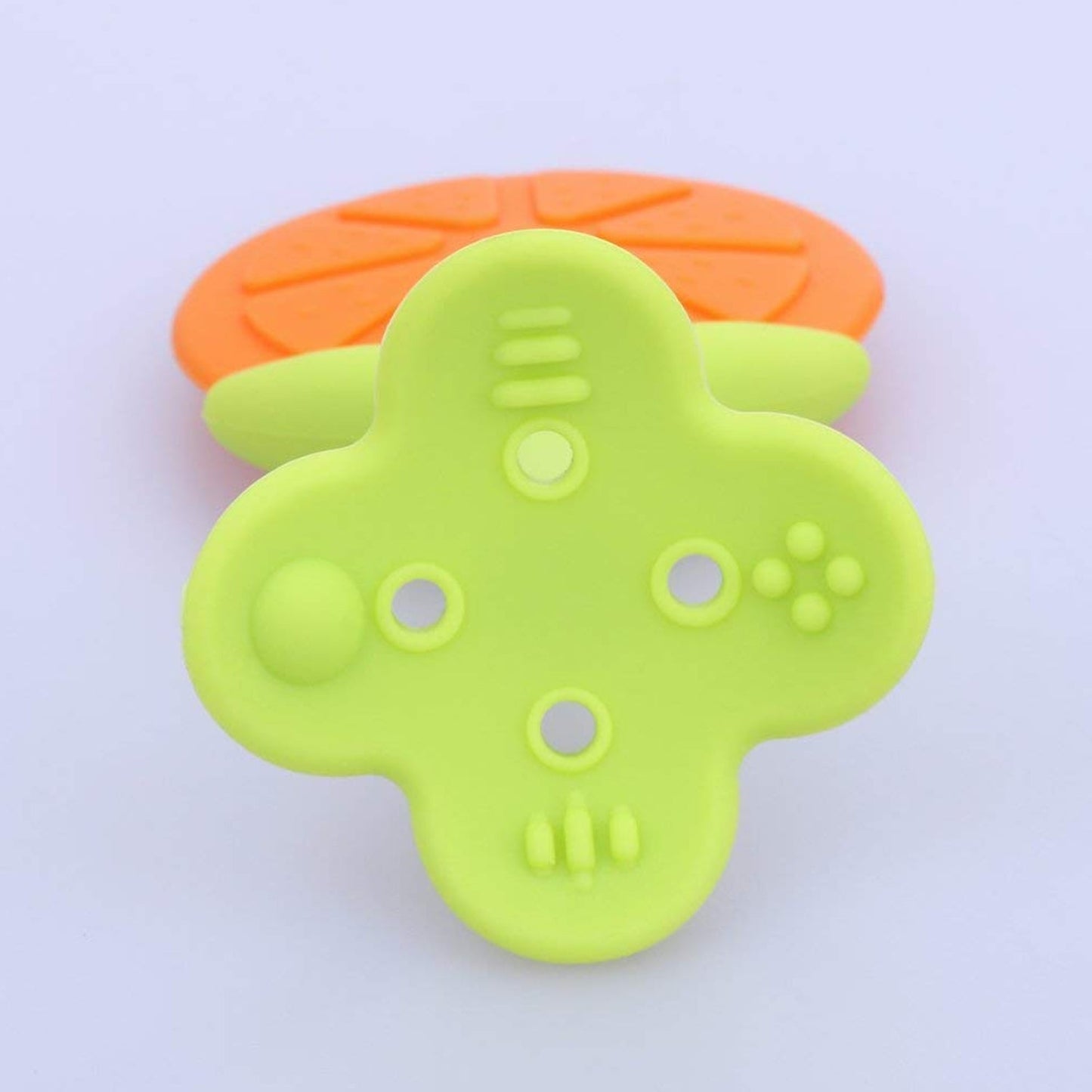Silicone Fruit Shape Teether Toy Food Grade Silicon Teether Use For Baby Toddlers Infants Children Wukusy