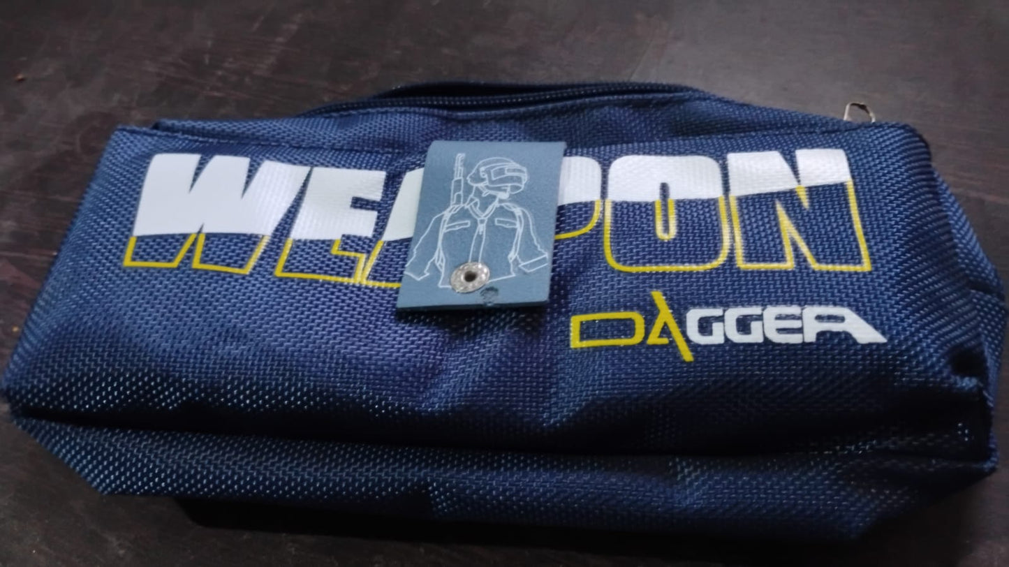 Pencil Pouch With Zipper 1 Pc 2 Compartment) Wukusy