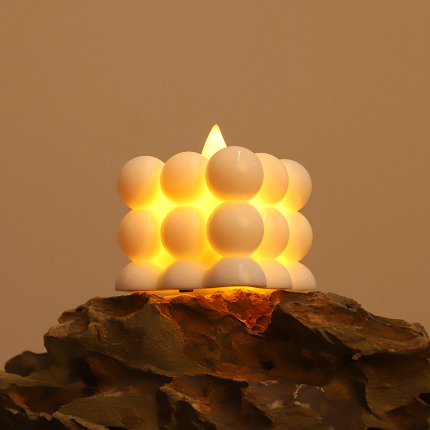 Decorative Led Bubble Candles (6 Pc Set)