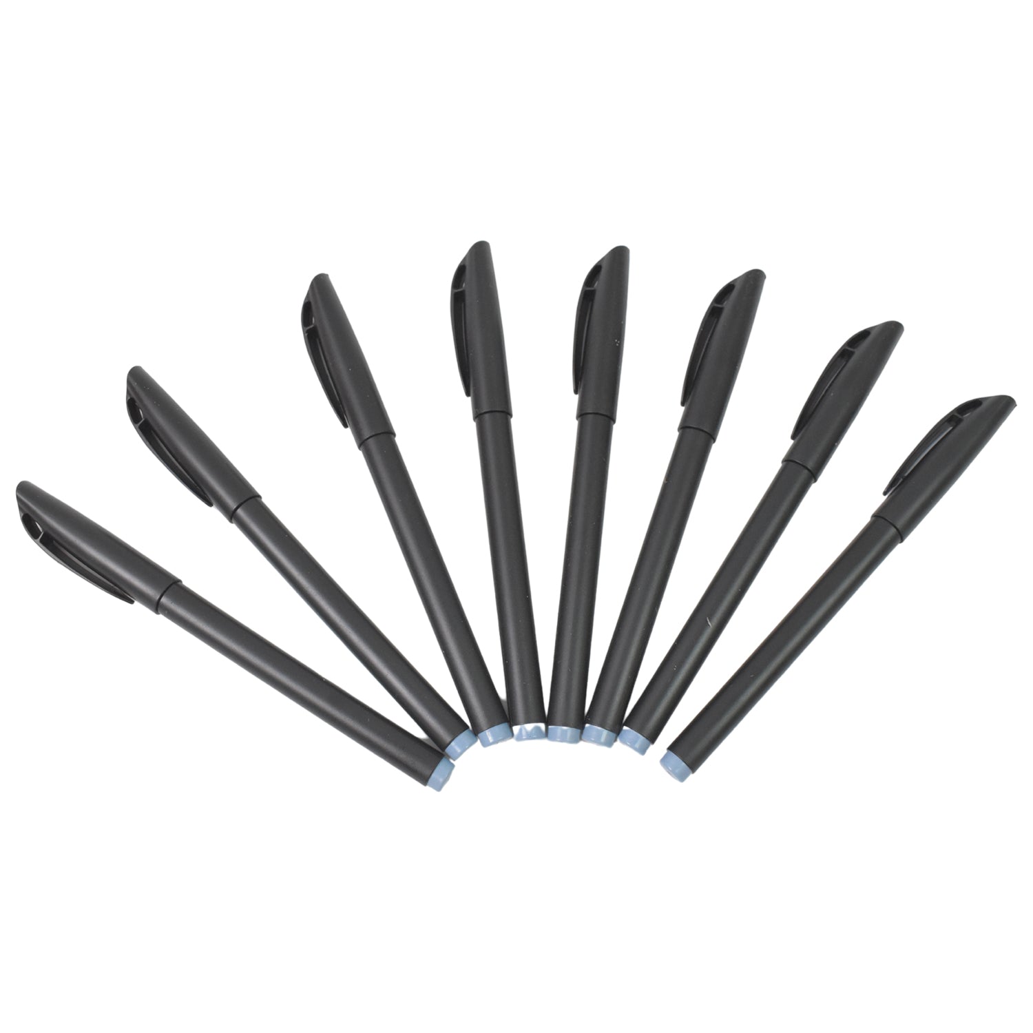 Writing Black Gel Pen For School Stationery Gift For Kids (8 Pcs Set) Wukusy