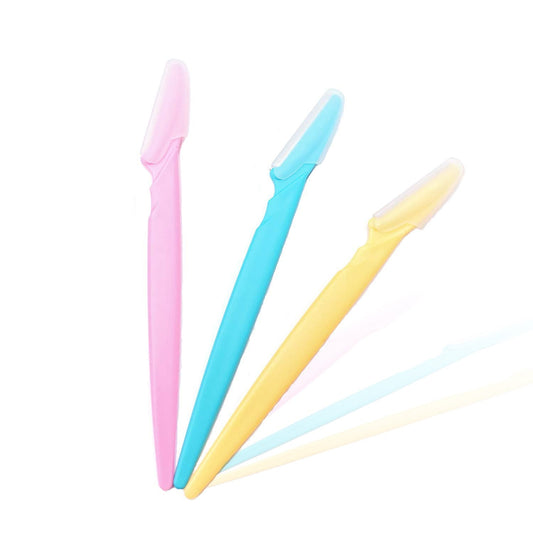 1254 Eyebrow Painless Facial Hair Remover Razor For Face Women And Men (3 Pack) Wukusy