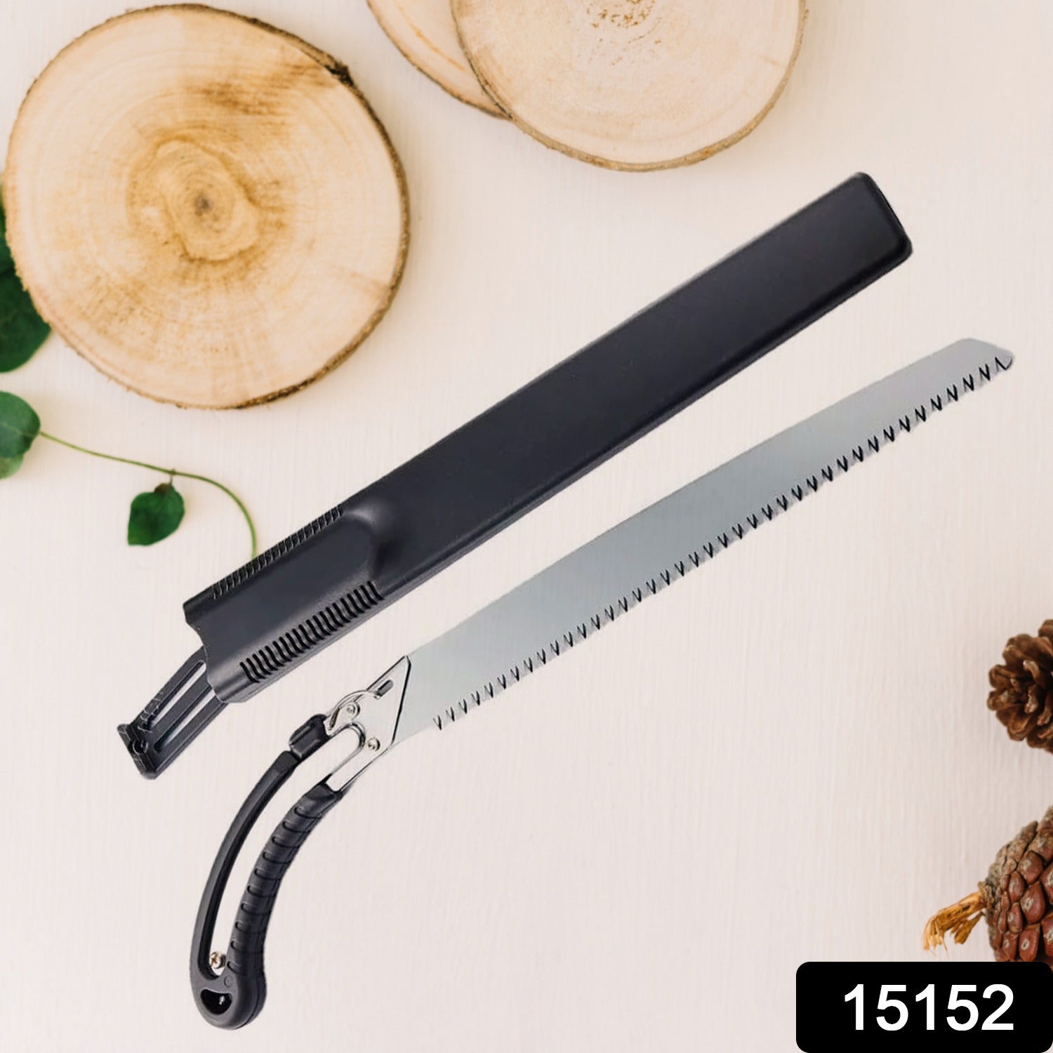 Hand Pruning Saw For Tree Branch Cutter (1 Pc  With Cover  50 Cm Long) Wukusy