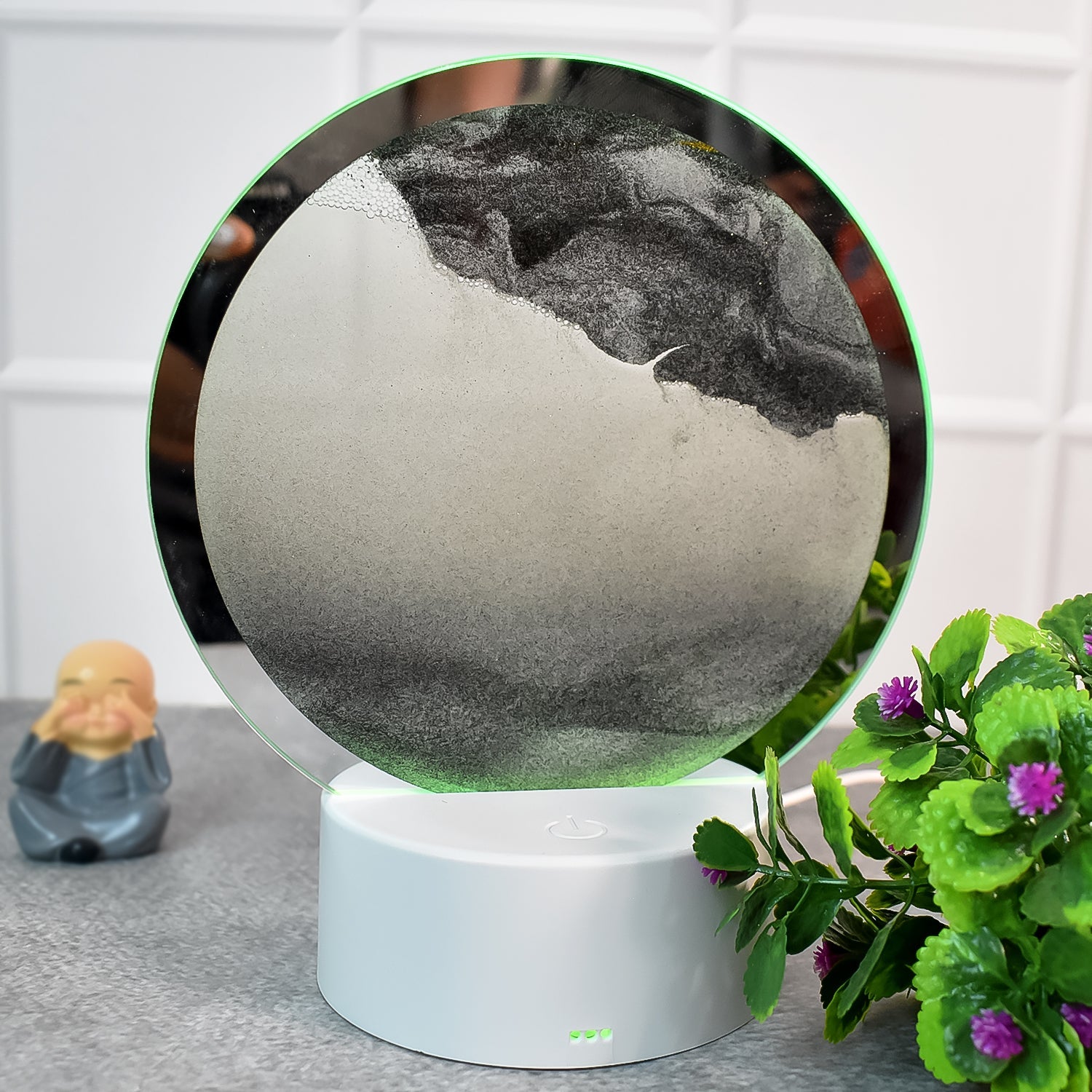 3d Liquid Motion Display With Led Light (1 Pc) Wukusy