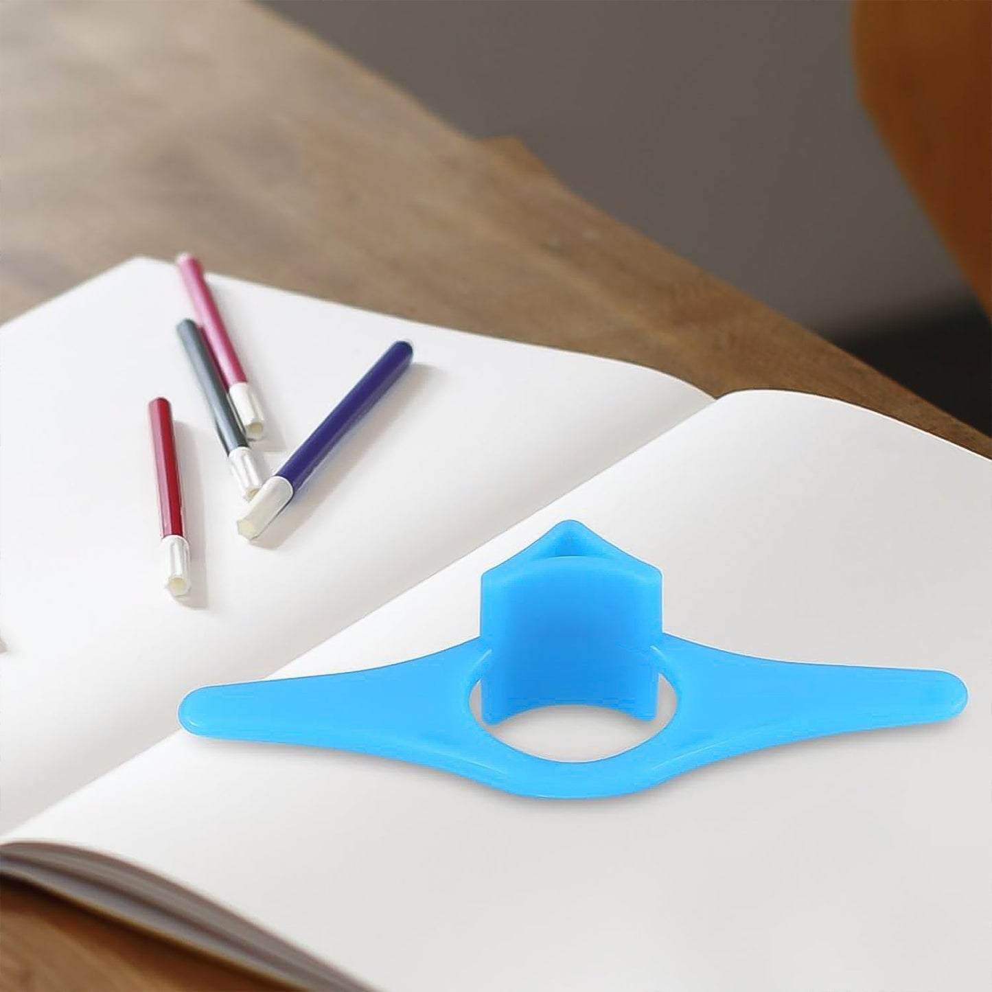 Multi-function Plastic Thumb Book Support Book Page Holder (1 Pc) Wukusy