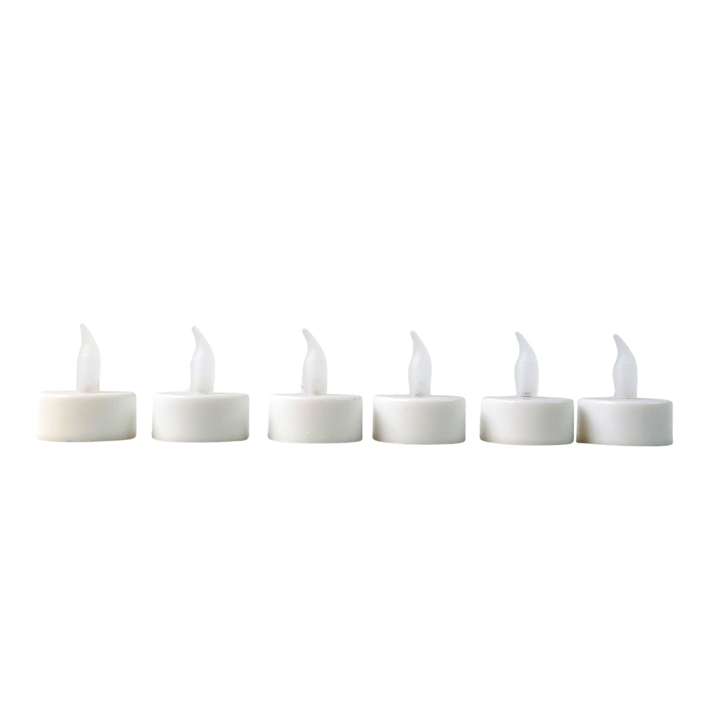 Led Flameless Tealight Candles Lights (6 Pc) Wukusy