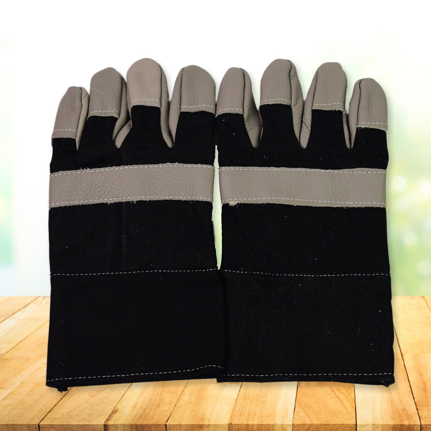 Gloves Gardening Gloves For Men Women Leather Gloves Heavy Duty Gloves (1 Pair) Wukusy