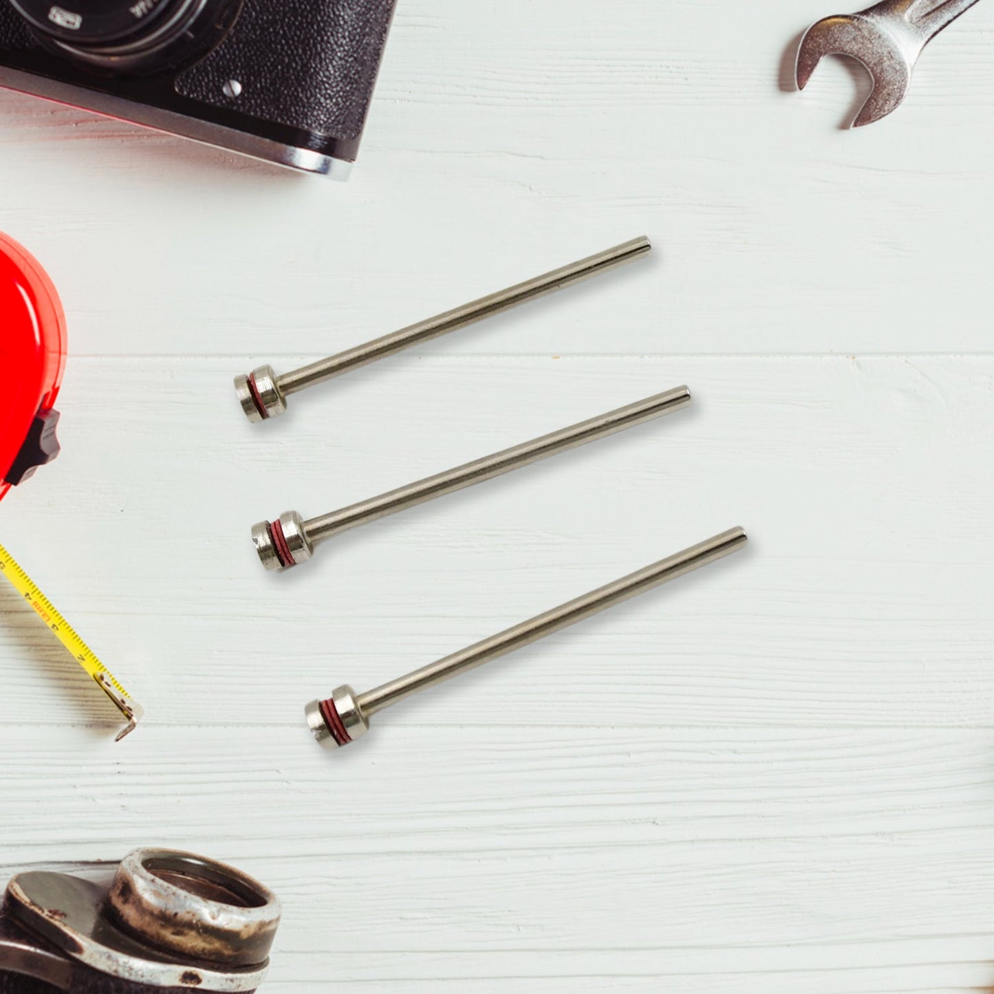 Cut-off Wheel Screw Mandrels Shank Dia Cutting Disc Holder (3 Pcs Set) Wukusy