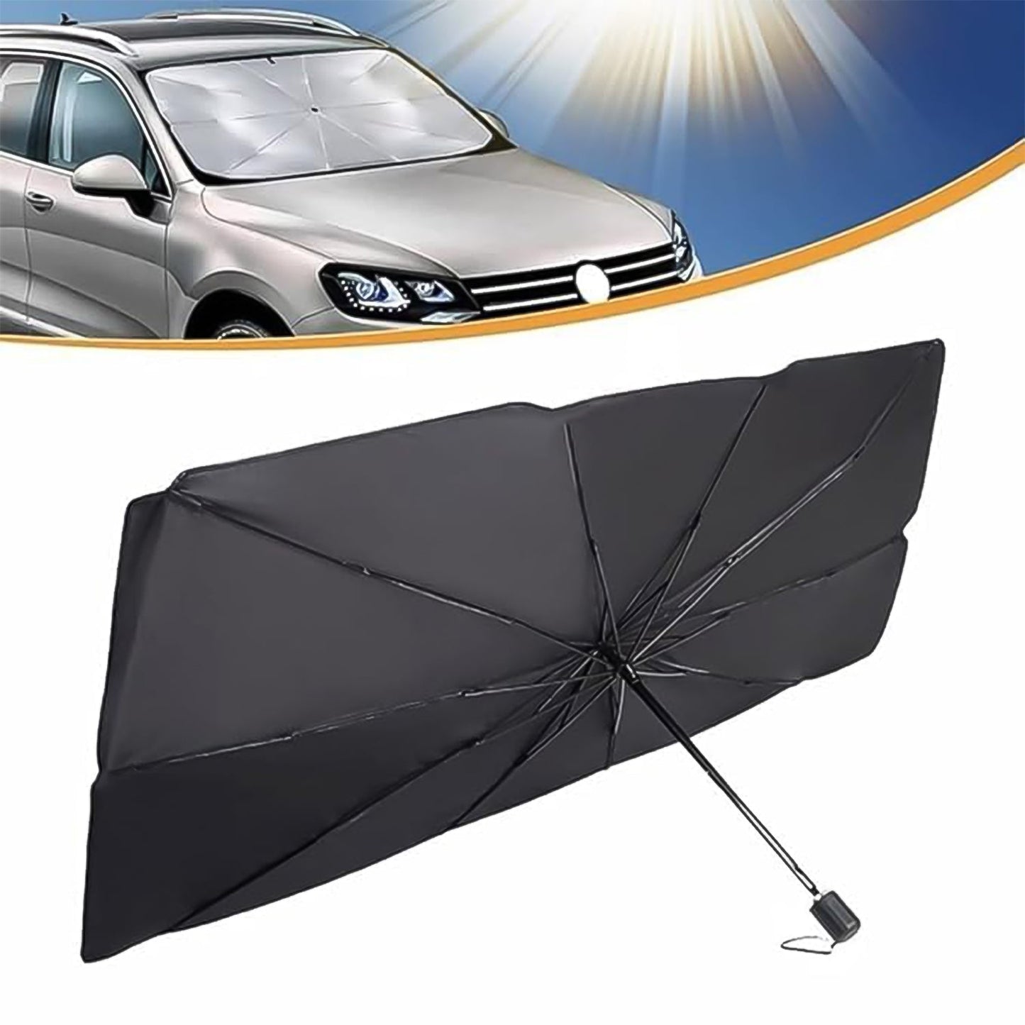 Windshield Umbrella Sun Shade Cover For Car (1 Pc) Wukusy