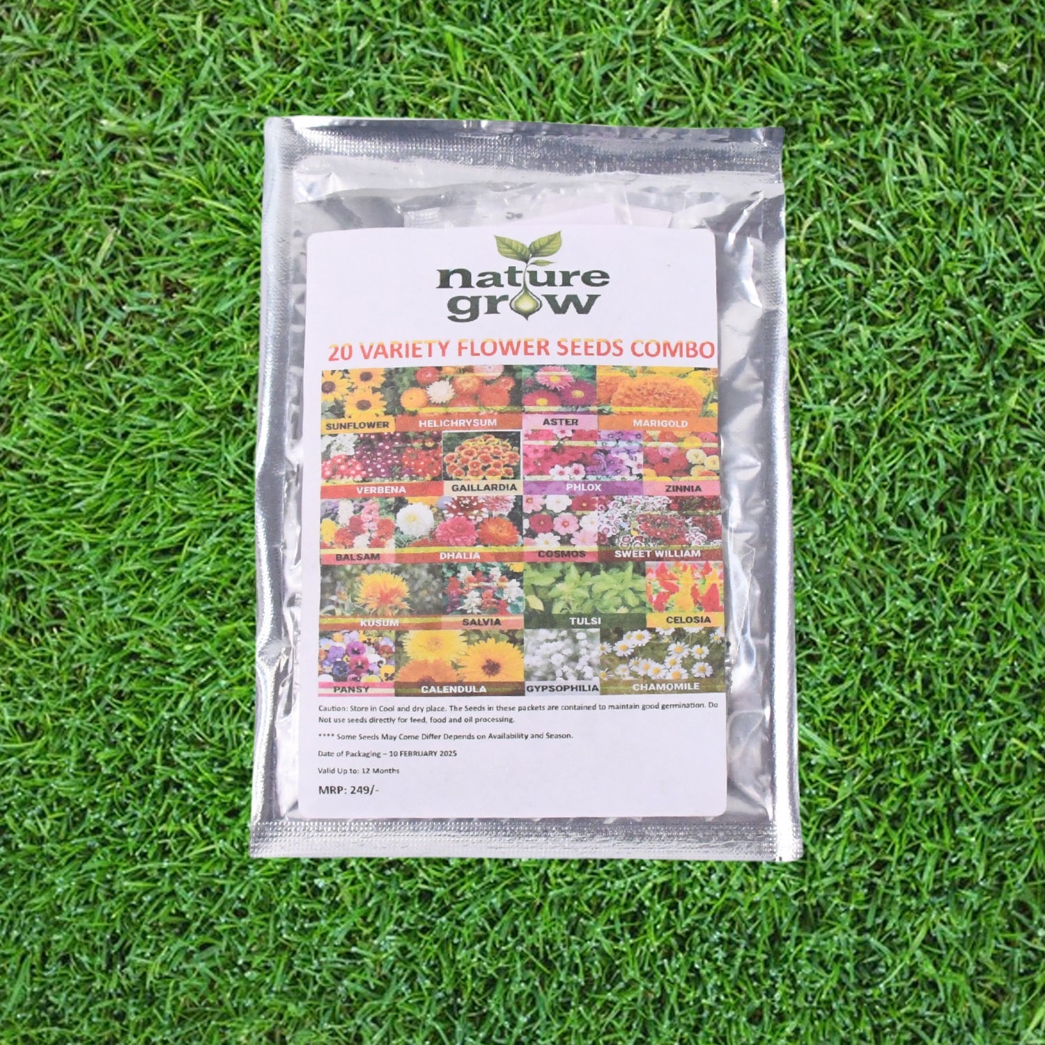 Seeds 20 Varieties Of Flower Seeds Combo (1 Pkt  20 Varieties) Wukusy