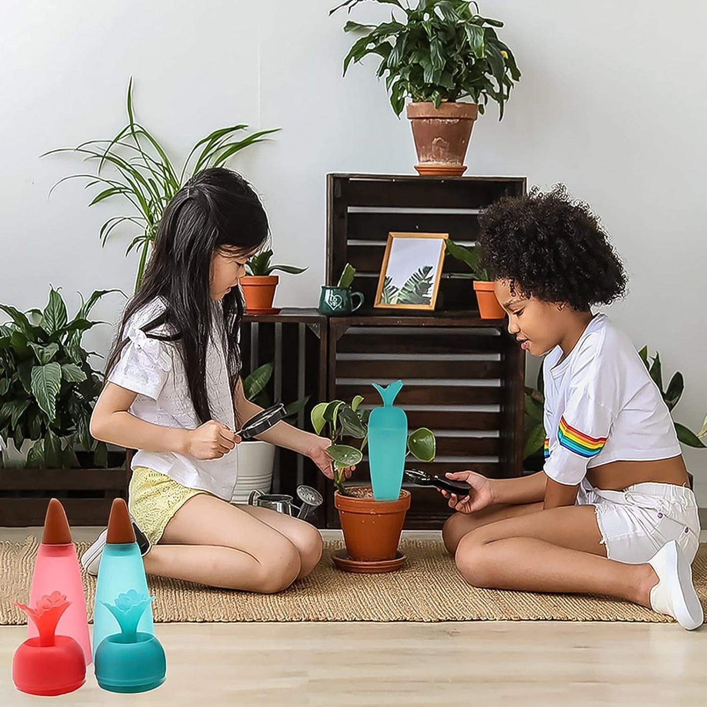 Self Watering Spike Plant Watering Globes And Automatic Plant Watering System (1 Pc) Wukusy