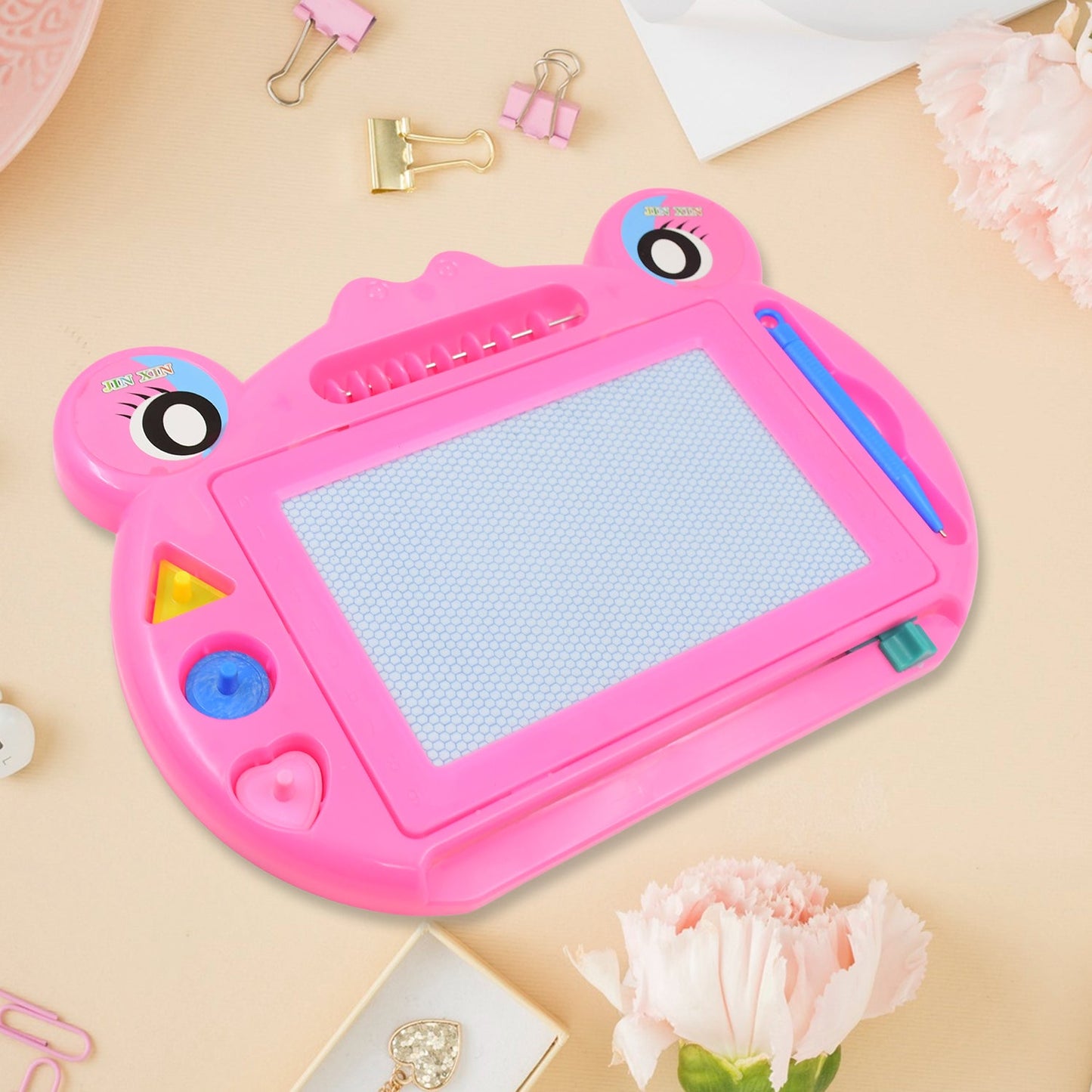 Frog Design Magic Sketch Slate Pad Board (1 Pc 28 20 Cm) Wukusy