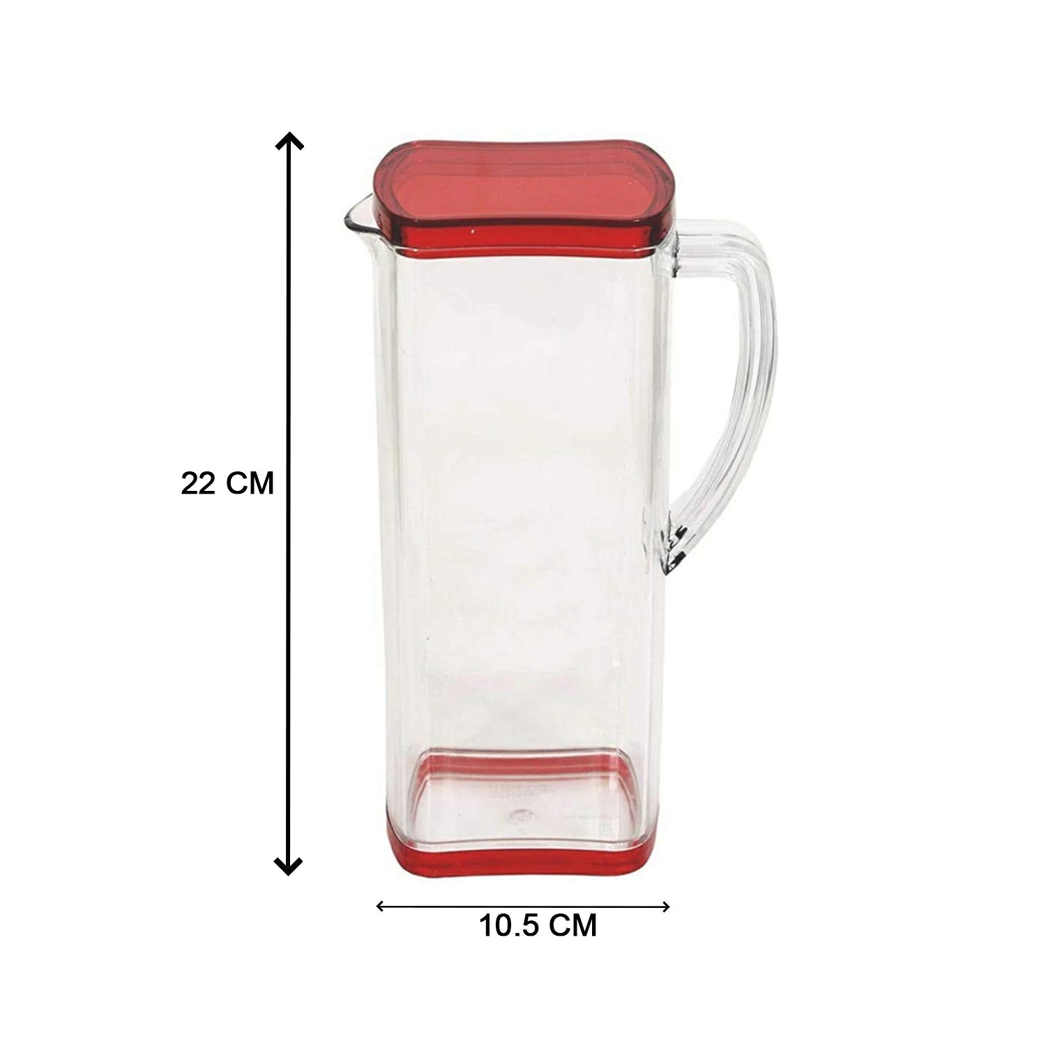 2000ml Square Jug For Carrying Water And Types Of Juices And Beverages And All. Wukusy