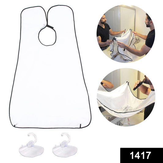 1417 Beard Apron Hair Clippings Catcher Grooming Bib Wukusy