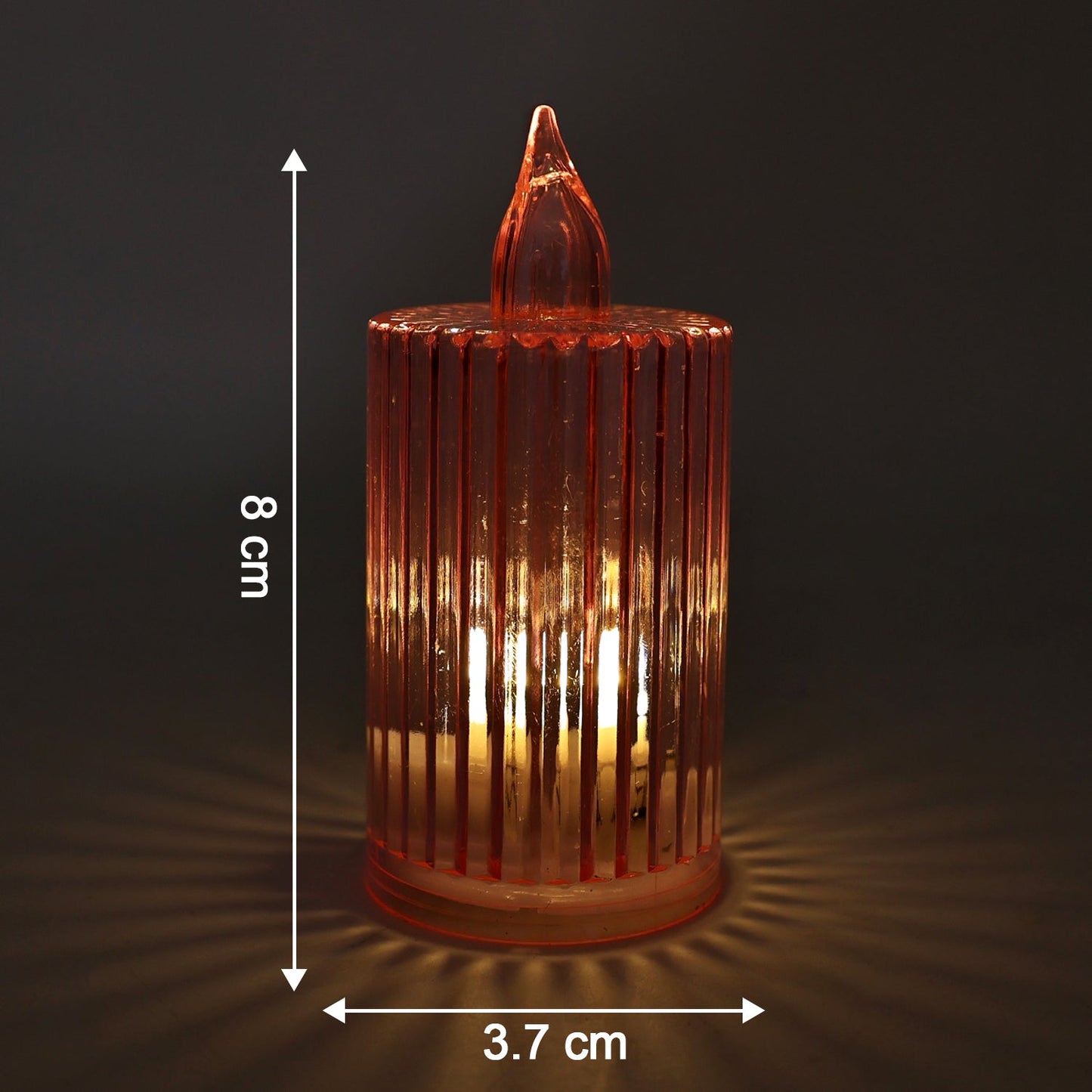 Decorative Flameless Electronic Led Candle Light Set (24 Pc) Wukusy